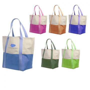 Large Canvas Market Tote Bag